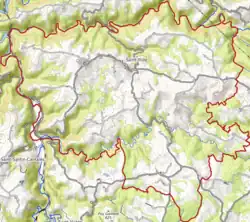 Carte topographique