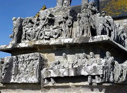 Le calvaire de Tronoën, face sud