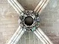 Clé de voûte de la 3e&nbsp;travée.