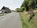 Entrée de Saint-Jean-d'Assé.