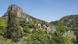 Vue générale sur le village de Saint-Jean-de-Buèges.
