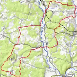 Carte topographique