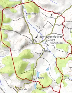 Carte topographique