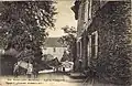 Saint-Léry ː la Rue du presbytère au début du XXe siècle (carte postale).