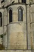 Chapelle rayonnante sud-est.