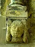 Chapelle rayonnante sud, atlante.