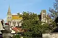 Vue générale depuis le sud.
