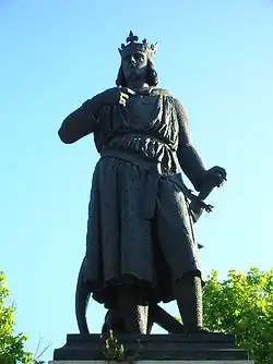 Statue de Saint Louis.