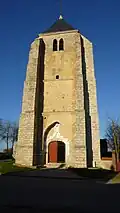 Le clocher de l'église