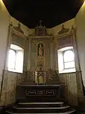 maître-autel et retable lambris du chœur.