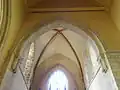 Chœur de l'abbatiale, sous la tour.
