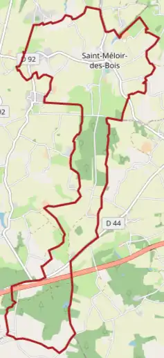 Carte OpenStreetMap