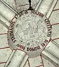 Clef de voûte du narthex