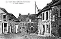 Saint-Malo-de-Beignon ː le centre du bourg vers 1930 (carte postale).