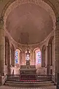 La chapelle absidiale.
