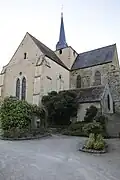 Transept sud et chœur.