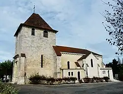 L'église Saint-Martial.