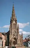 Église vue de devant