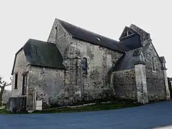 La façade nord.