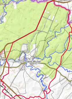 Carte topographique