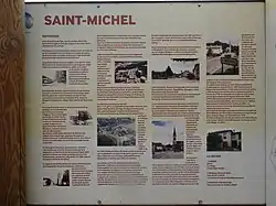Panneau explicatif.