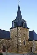 Le clocher du XVIIe&nbsp;siècle.