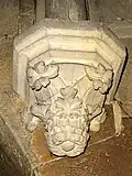 Absidiole, cul-de-lampe.