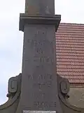 Le monument aux morts.