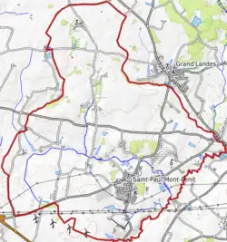 Carte topographique