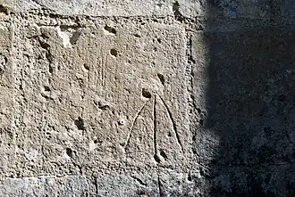 Marque de tâcheron B.