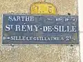 Plaque de cocher.