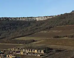 Falaises de Saint-Romain.