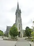 Saint-Ségal : église paroissiale Saint-Sévérin.