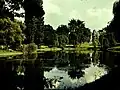 Le parc du château de La Rougerie en 1913