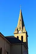 Le clocher de l'église