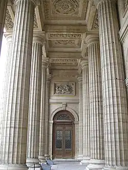 Vue en enfilade.