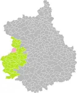 Saint-Victor-de-Buthon dans son arrondissement.