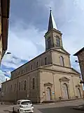 L'église Saint-Vincent.
