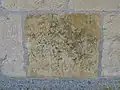 Inscription à l'église Saint-Denis.