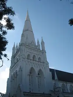 La cathédrale anglicane Saint Andrew.