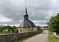 Vue de l'est.