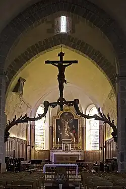 Église de Saint-Haon-le-ChâtelXIIe siècle, (Loire) chemin de Cluny.