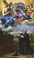 Vision de Saint-Ignace à la Storta par Le Dominiquin.