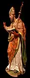 Statue de Saint Joconde d'Aoste - Collection de Sarriod-de-La-Tour - musée des Alpes