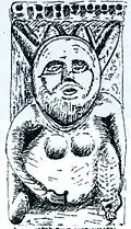 Dessin de Léo Drouyn,Saint-Martin-de-Sescas, Gironde