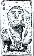 Dessin de Léo Drouyn,Saint-Martin-de-Sescas, Gironde