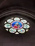 Saint-Mathieu et l'Ange, croisée du transept