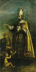 Saint Nicolas ressuscitant les petits enfants (1847).