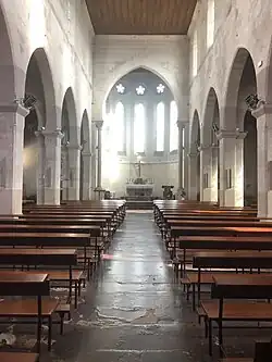 Vue de la nef.