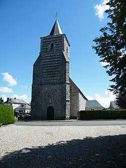 Vue du clocher.